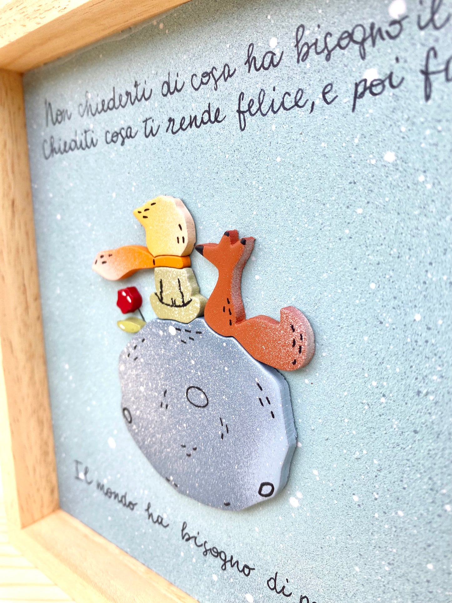 Piccolo principe 17x17cm