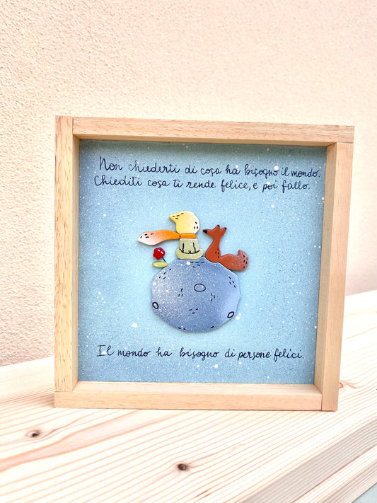 Piccolo principe 17x17cm