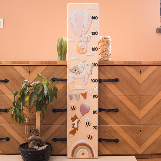 Metro crescita "In volo" - Pink