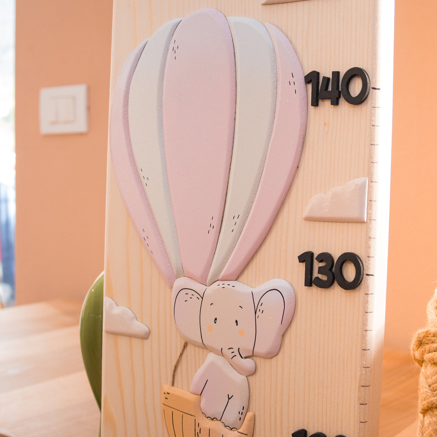 Metro crescita "In volo" - Pink