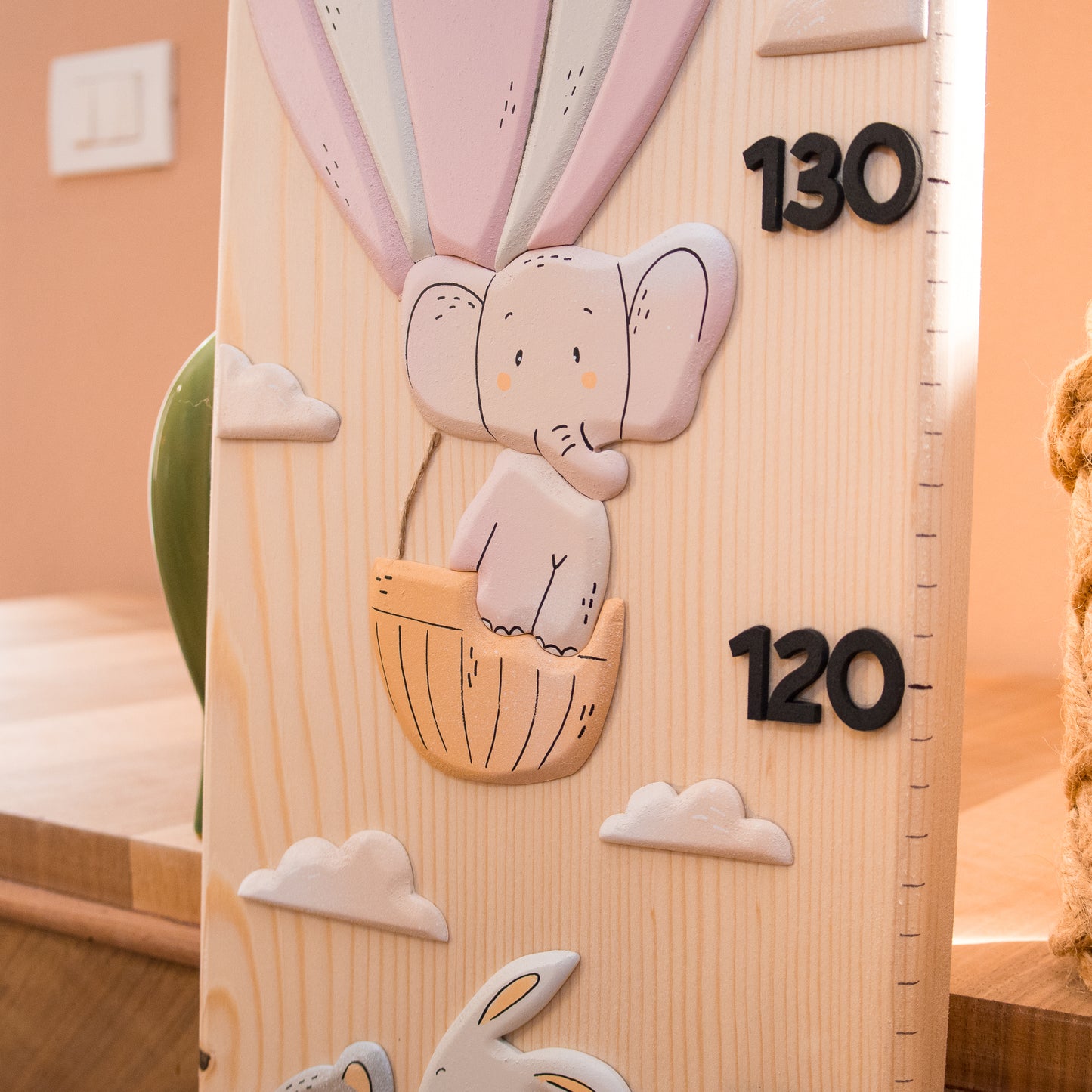 Metro crescita "In volo" - Pink