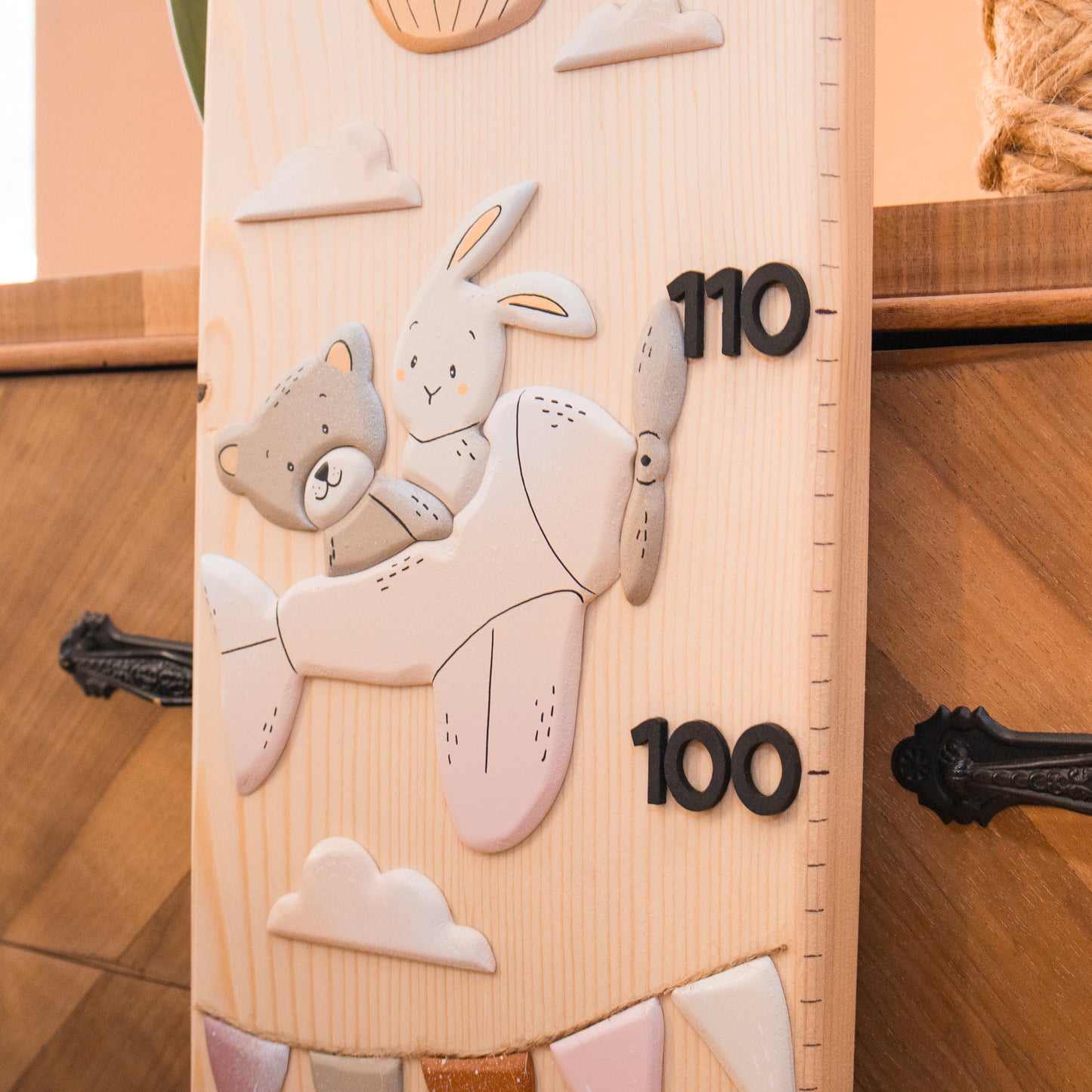 Metro crescita "In volo" - Pink