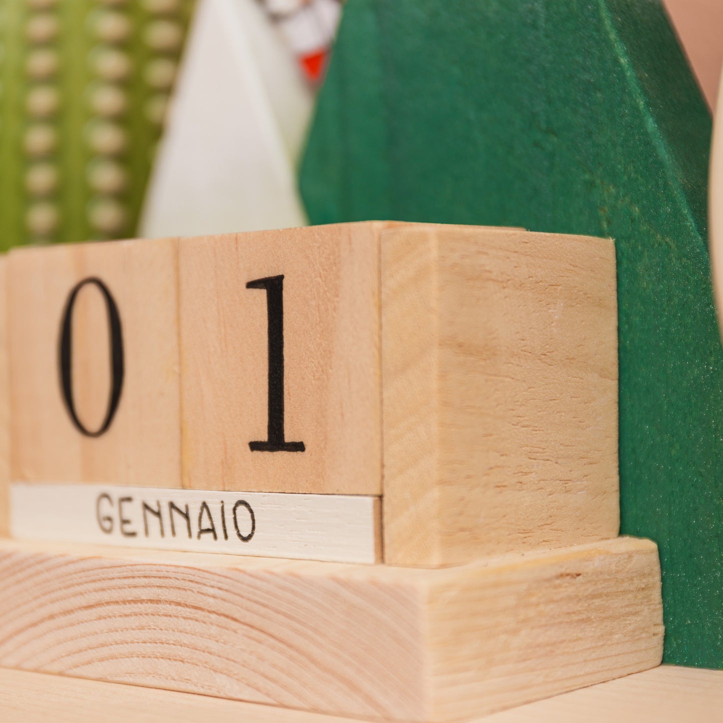 Datario da scrivania - Tema Montagna