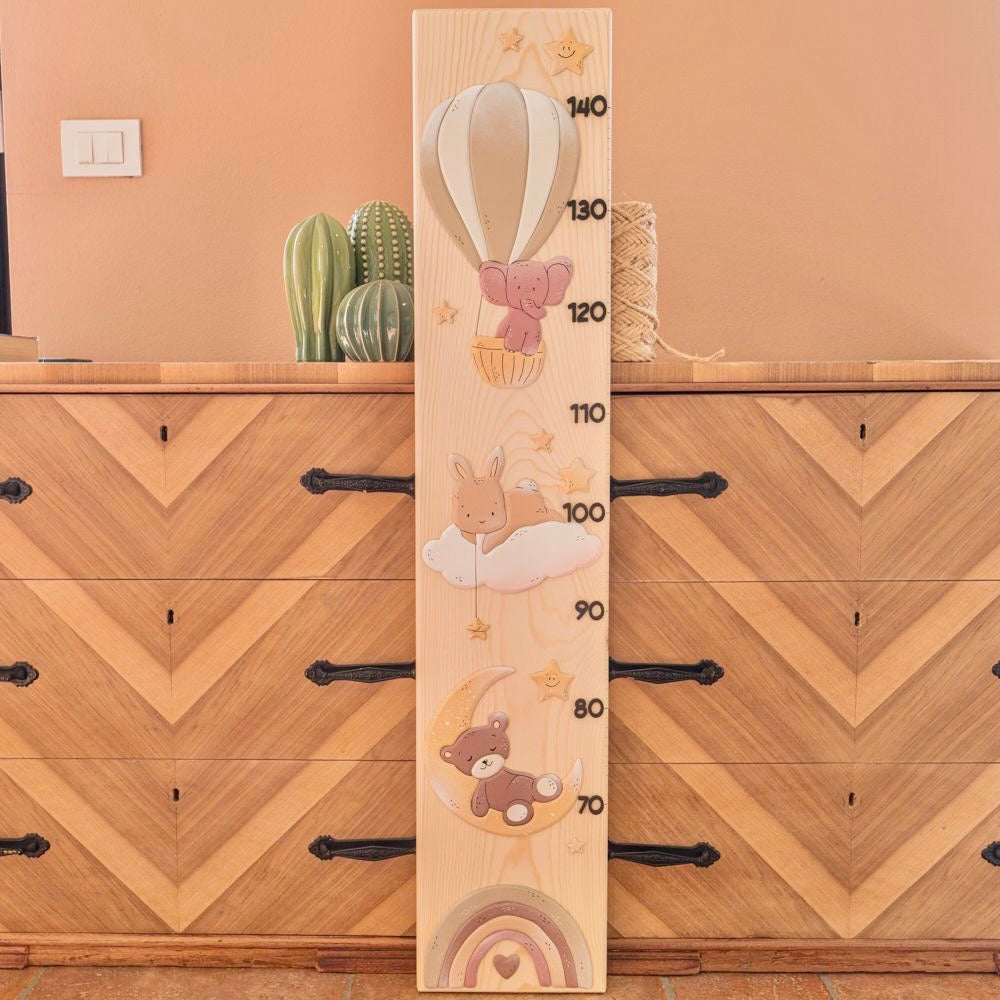 Metro crescita "Stellato" - tonalità rosa