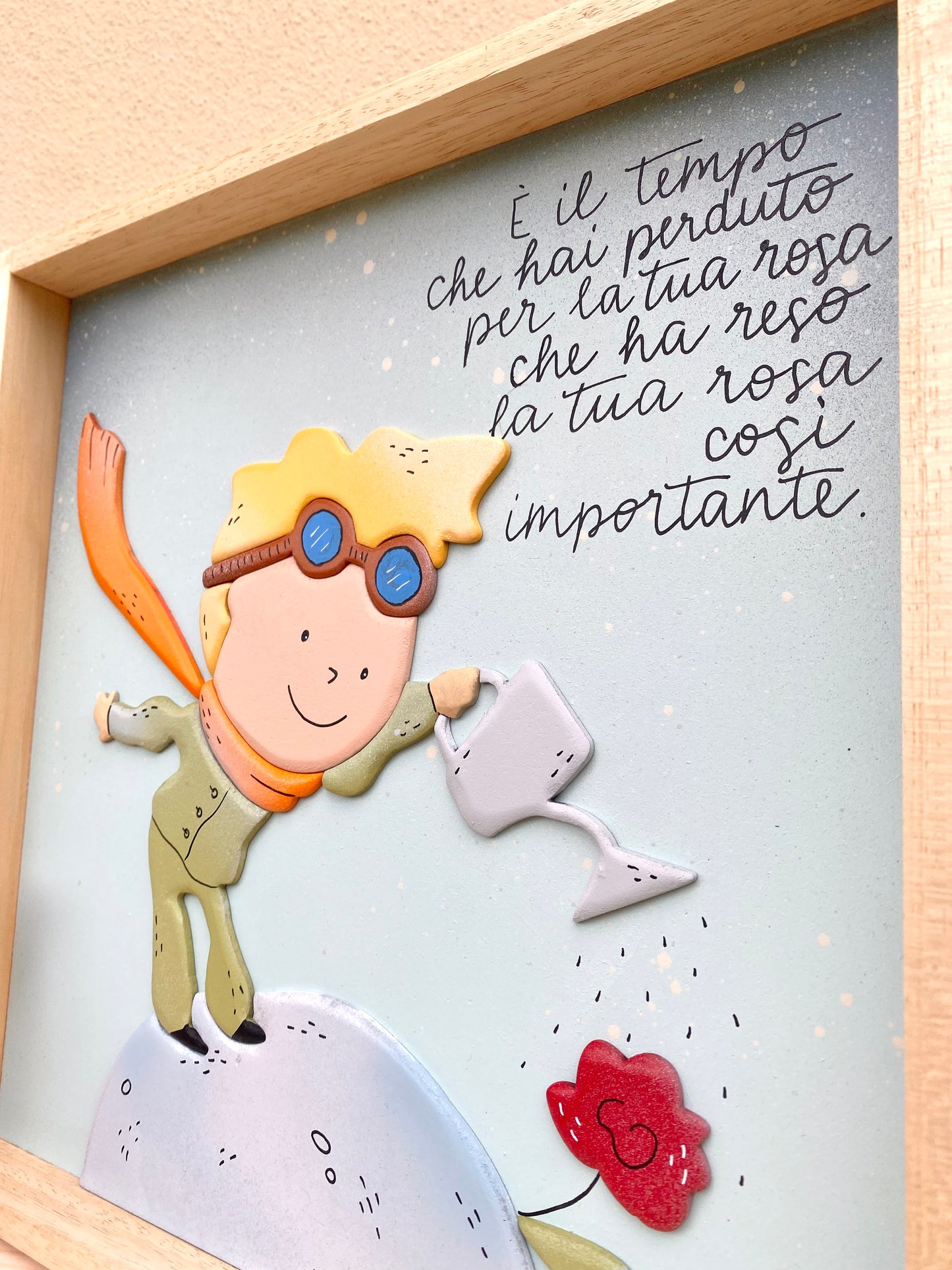 Piccolo Principe 🌹sfondo azzurro