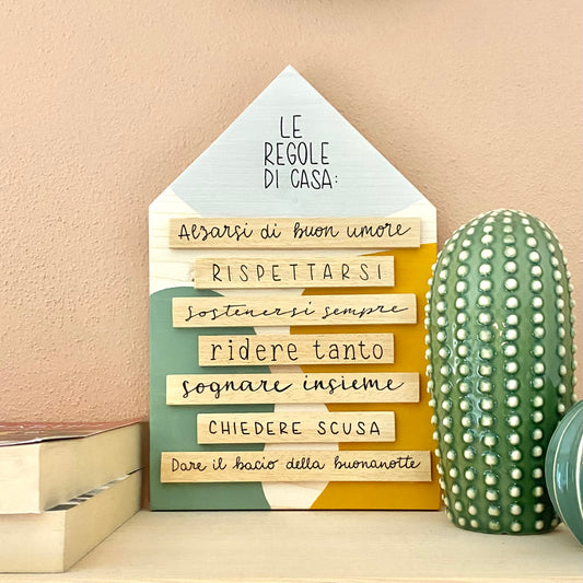 Le regole di casa #3 (verde-giallo-cenere)