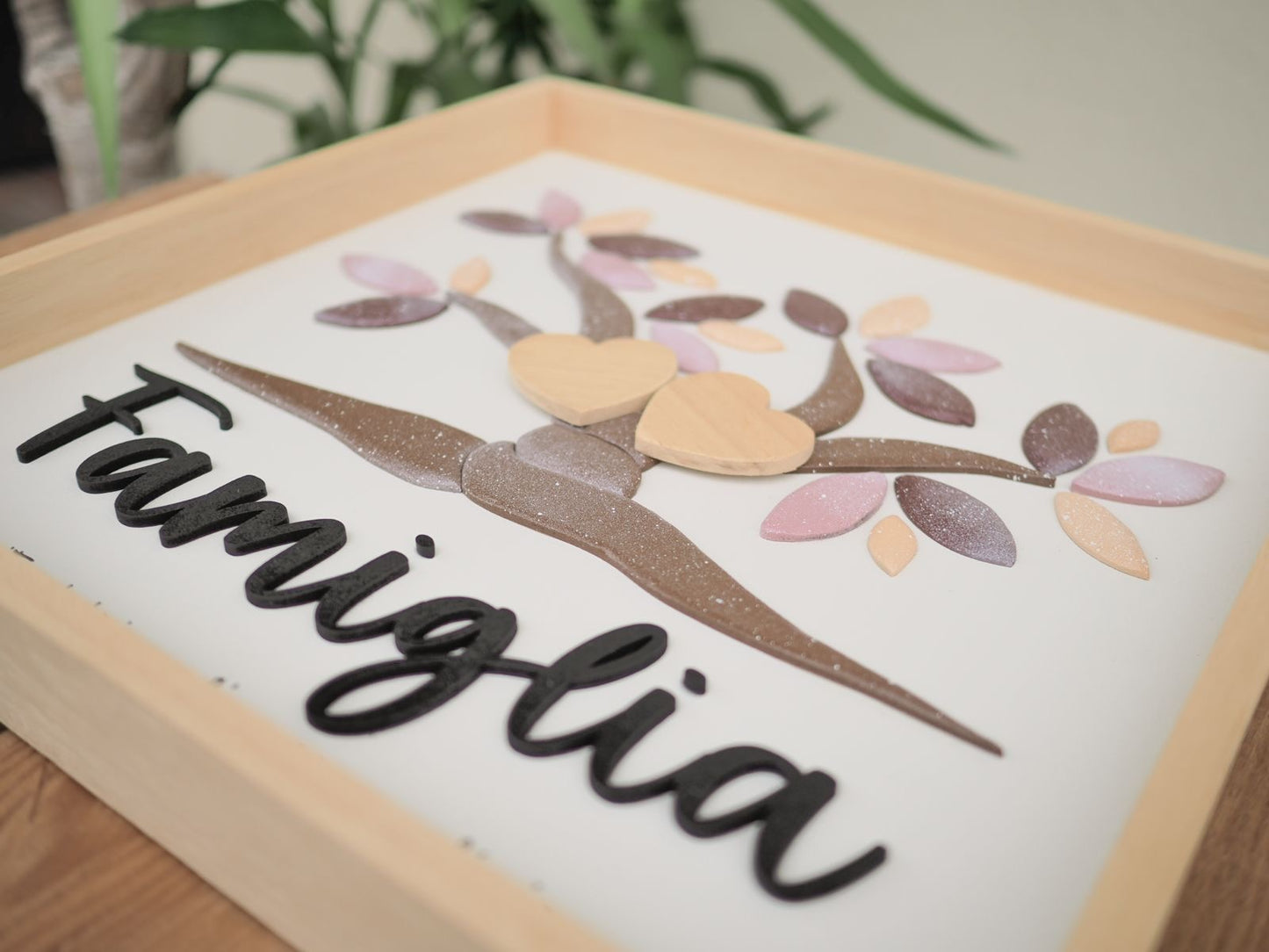 Quadro “Famiglia” con albero della vita