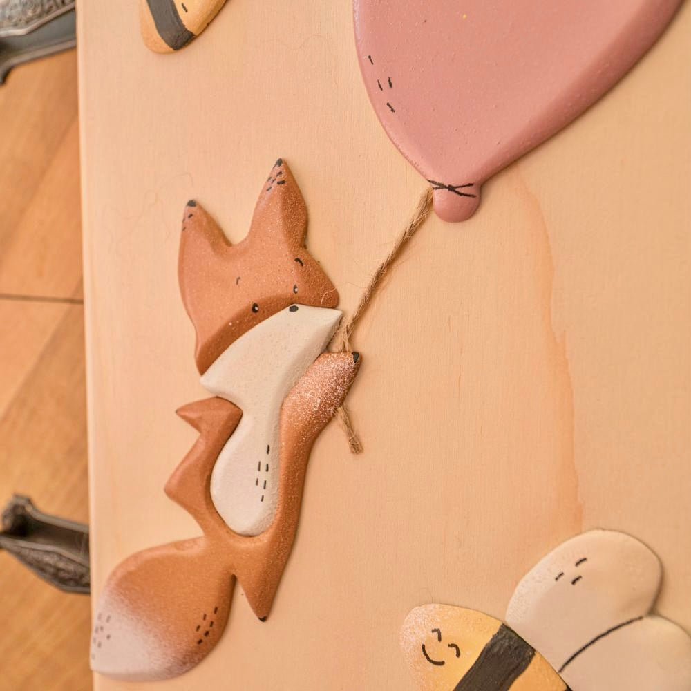 Metro crescita "In volo" - tonalità rosa