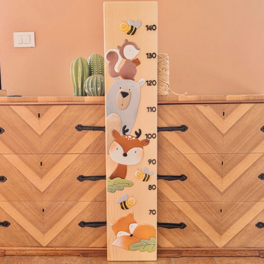 Metro crescita "Animaletti del Bosco"