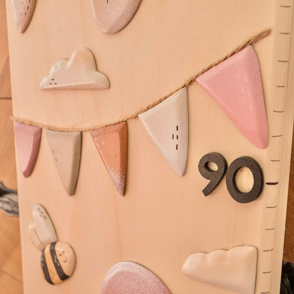 Metro crescita "In volo" - tonalità rosa