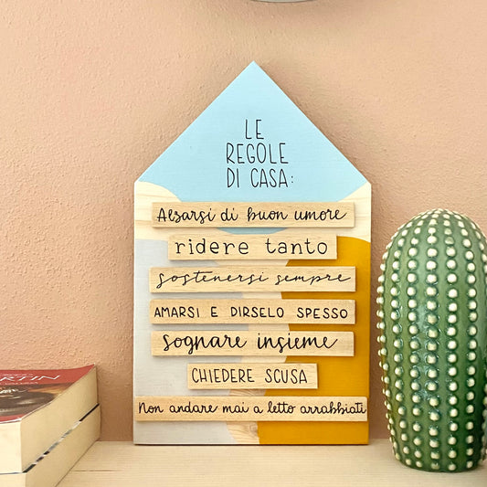 Le regole di casa #2 (azzurro-cenere-giallo)