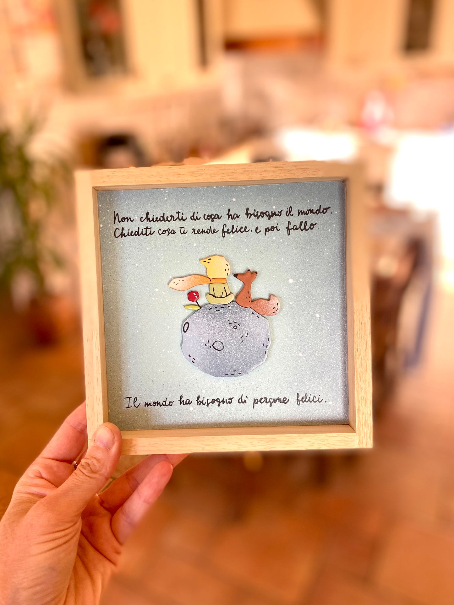 Piccolo principe 17x17cm