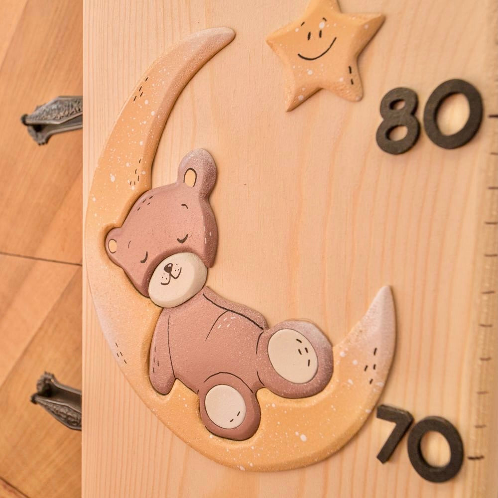 Metro crescita "Stellato" - tonalità rosa