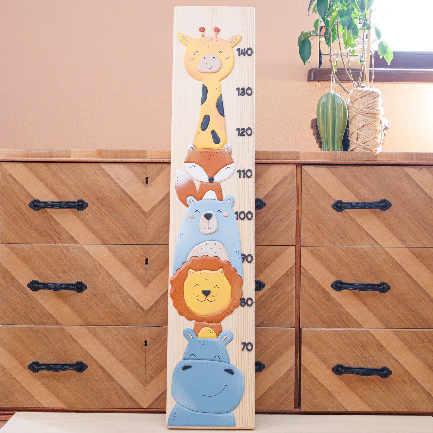 Metro crescita animaletti