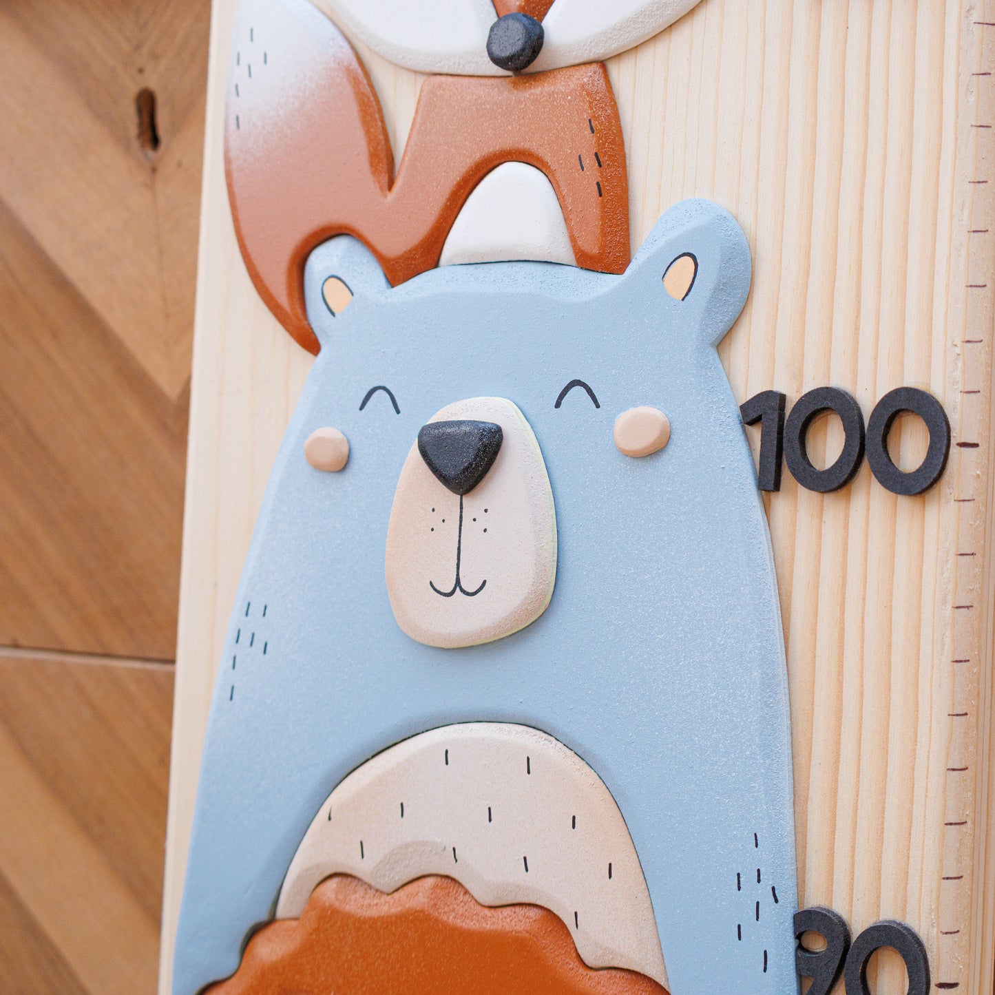 Metro crescita animaletti