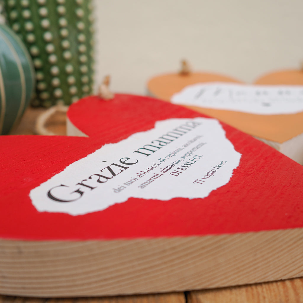 Cuori in legno