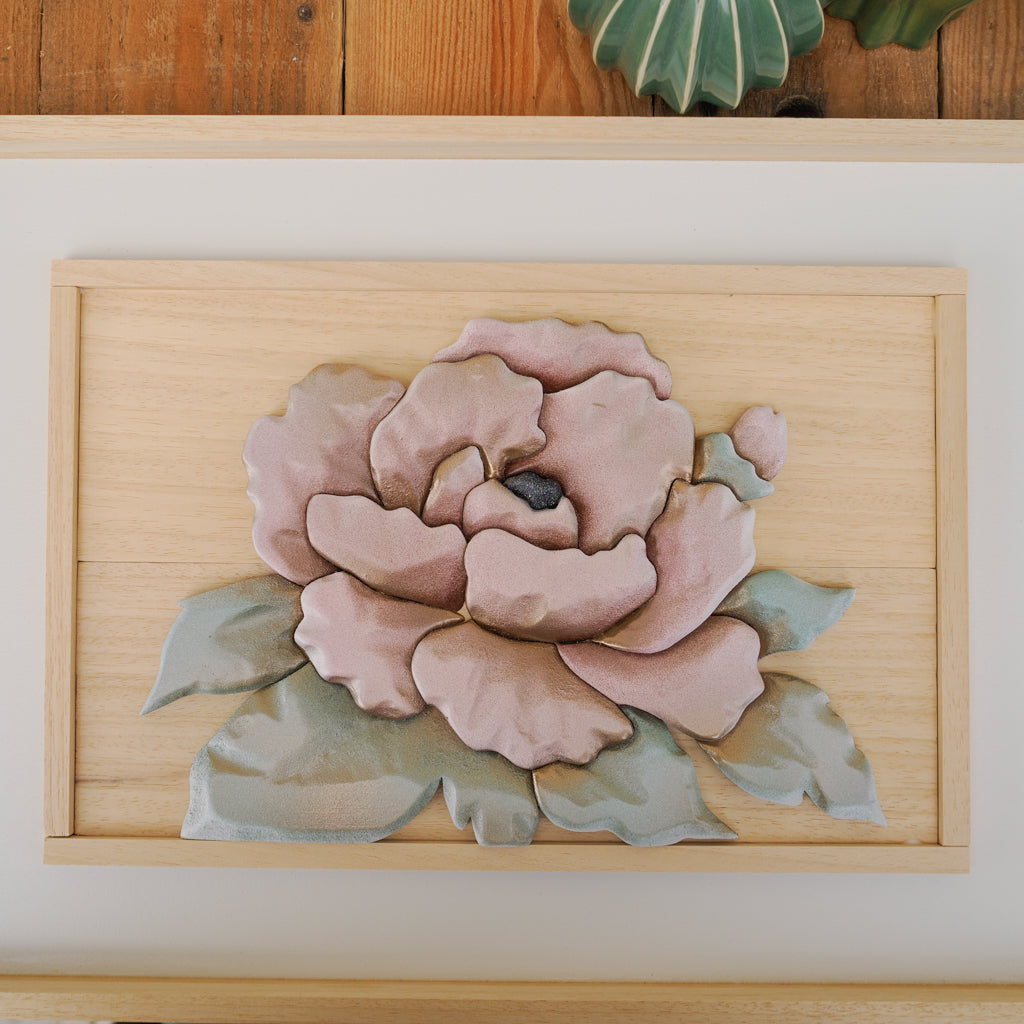 Quadro grande Peonia